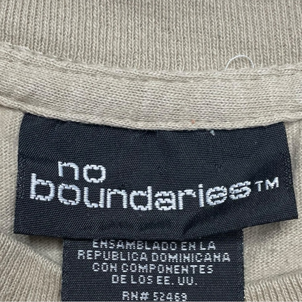Vintage 90s No Boundaries Basketball Hoop Shirt Size XL - Picture 3 of 11